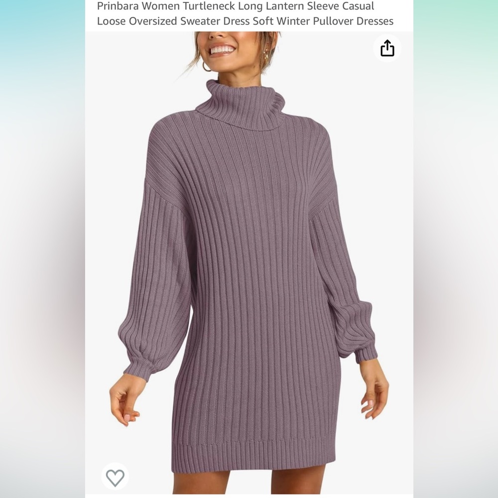 NWOT Sweater dress size medium